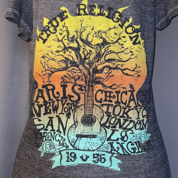 True Religion T-shirt. Size M. Unisex - Picture 2 of 6